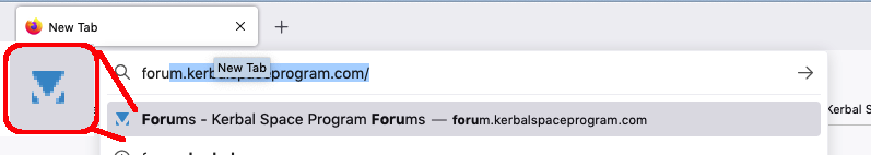Forum Icon on Firefox